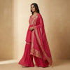 A-line Suit - Deep Pink