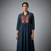 A-line Suit - Deep Teal Blue