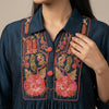 A-line Suit - Deep Teal Blue