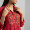 A-line Suit - Fuchsia Pink