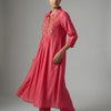 A-line Suit - Fuchsia Pink