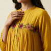 A-line Suit - Golden Yellow