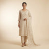 Straight Suit - Soft Ivory
