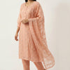 Straight Suit - Soft Peach