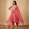 Straight fit Suit - Coral Pink