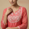 Straight fit Suit - Coral Pink