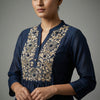 A-line Suit - Midnight Blue