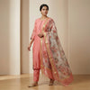 Straight Suit - Coral Pink