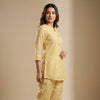 A-line kurta with straight pants Suit - Lemon Yellow