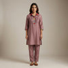 A-line Suit - Dusty Mauve