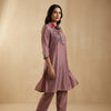 A-line Suit - Dusty Mauve