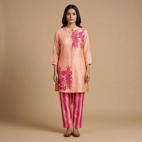 Straight Suit - Soft Peach