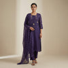 Straight Suit - Deep Violet