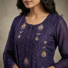 Straight Suit - Deep Violet