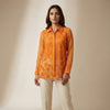 Relaxed fit, slightly A-line Suit - Golden Yellow