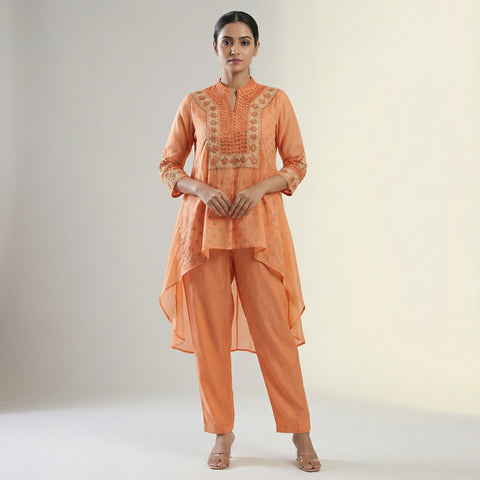 A-line Suit - Light Orange