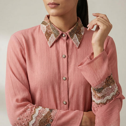 A-Line Suit - Dusty Rose