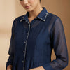A-line Suit - Classic Navy