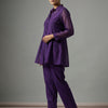 A-line Suit - Royal Purple