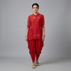 A-line Suit - Classic Maroon
