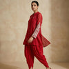 A-line Suit - Classic Maroon