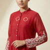 A-line Suit - Classic Maroon