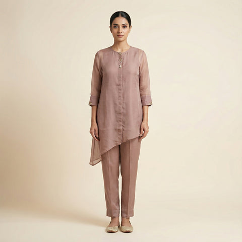 A-line Suit - Dusty Mauve