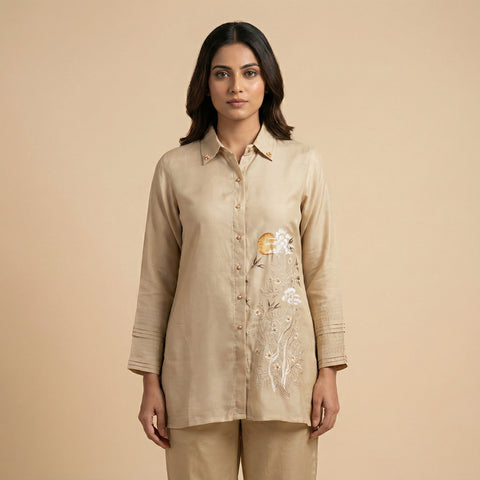 Straight Suit - Soft Beige