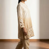 Straight fit kurta with relaxed pants Suit - Classic Beige
