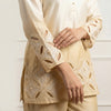 Straight fit kurta with relaxed pants Suit - Classic Beige