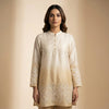 Straight fit kurta with relaxed pants Suit - Classic Off White