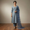 Straight Unstitched - Deep Turquoise Blue