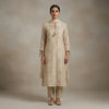 Straight fit kurta Unstitched - Dusty Mauve
