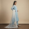Straight fit Unstitched - Light Turquoise