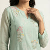 Straight fit Unstitched - Light Turquoise
