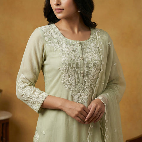 Straight Unstitched - Sage Green