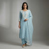 Straight Unstitched - Sky Blue