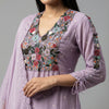 Straight fit Suit - Dusty Lavender