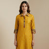 Straight Suit - Golden Yellow