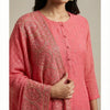 Straight fit top with straight pants Suit - Fuchsia Pink