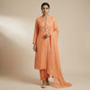 Straight Suit - Peach Orange