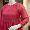 A-line Suit - Fuchsia Pink