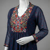 Empire waist with flared hem Suit - Classic Navy