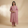 Straight Suit - Dusty Rose