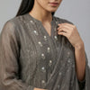 Straight Suit - Elegant Grey
