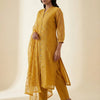 Straight Suit - Golden Yellow