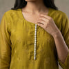 Straight Suit - Olive Green