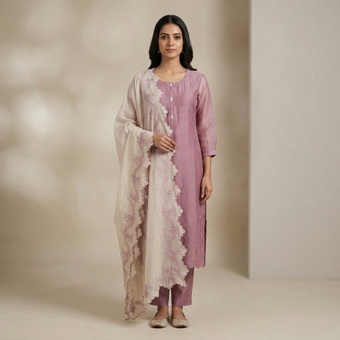 Straight Suit - Dusty Rose