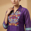 Straight Suit - Deep Violet