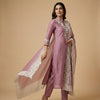 Straight Suit - Dusty Mauve